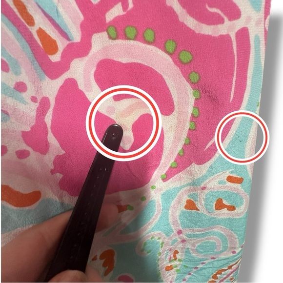 Lilly Pulitzer Dusk Silk Tank Dress Jellies Be Jammin Size Medium - Picture 6 of 14